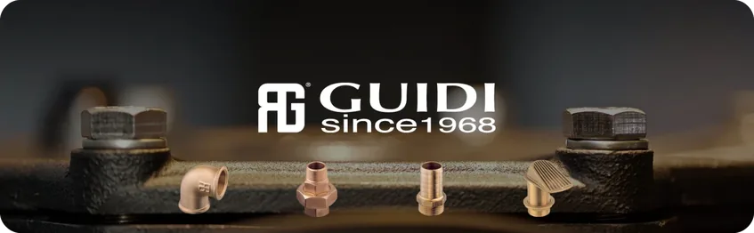 Guidi, depuis 1968 : raccords, vannes et prises d'eau de mer en laiton et en bronze. Voir les produits Guidi