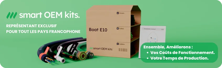Smart OEM Kits : kits de tuyaux prêts à poser, dont RPM Diffusion est le représentant exclusif pour les pays francophones. Découvrir le Smart Kit