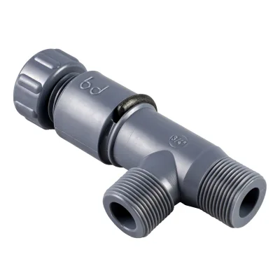 ROBINET À POINTEAU AVEC FILETS MS JOINT TORIQUE EN EPDM