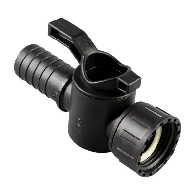 VANNE CYLINDRIQUE F EN PP JOINT TORIQUE NBR AND JOINT EPDM 1" X