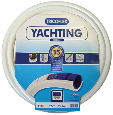 TUYAU TRICOFLEX YACHTING BLANC