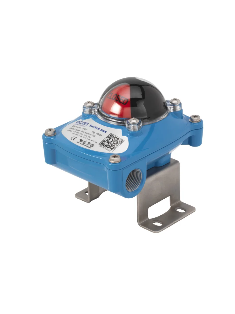 SWITCHBOX TYPE: 79651 ALUMINIUM 2XMECHANICAL V3 IP67