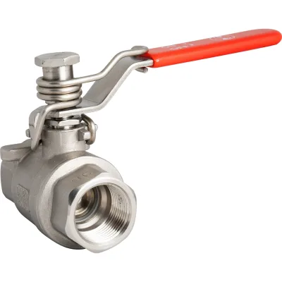 ROBINET À TOURNANT SPHÉRIQUE 2 PIÈCES INOX HOMME MORT M3 DN15 - 1/2"