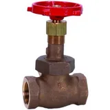 GLOBE VALVE BRONZE F/F NPT DN25 PN25