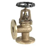 ROBINET À SOUPAPE ANGLE DROIT À BRIDES BRONZE DN40 SDNR PN16