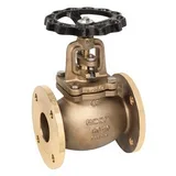 ROBINET À SOUPAPE À BRIDES BRONZE FAIBLE EN ZINC DN50 DISQUE FIXE PN16
