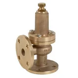 SOUPAPE DE DÉCHARGE ANGLE DROIT À BRIDES BRONZE DN80 2-3,5 BAR PN16