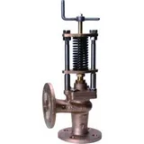 ROBINET À SOUPAPE À ANGLE À BRIDES BRONZE DN25 PN16