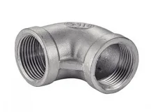 90° ELBOW STAINLESS STEEL 316 F/F DN6 - 1/8"