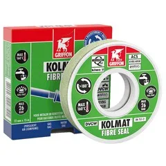 KOLMAT FIBRE SEAL TAPE D'SEALING 7 BAR +130 °C