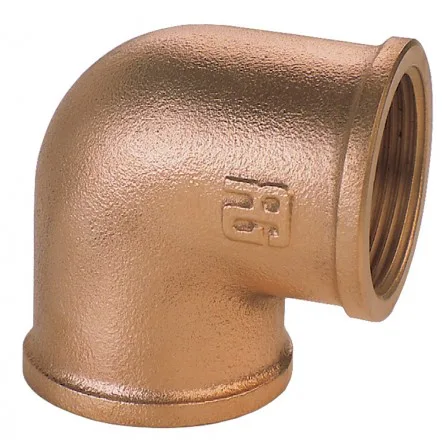 90° ELBOW F/F BRONZE DN8 - 1/4" PN40