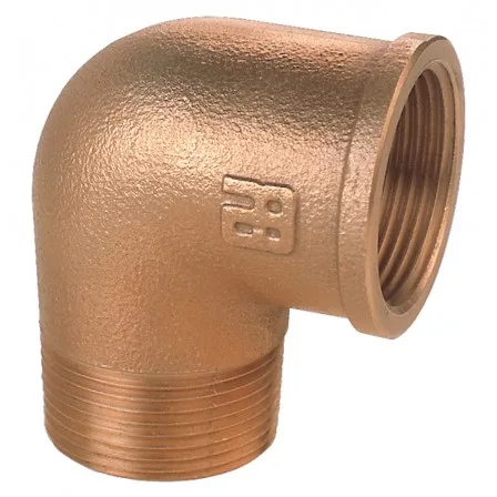 COUDE 90° M/F BRONZE DN40 - 1"1/2 PN40