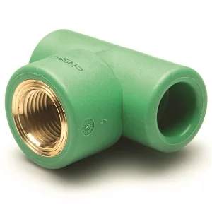 TEE THREAD AQUATHERM F/F/F Ø50 - 3/4"