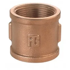 MANCHON F/F BRONZE DN40 - 1"1/2 PN40
