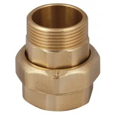 UNION STRAIGHT M/F BRASS DN25 - 1" PN40