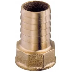 HOSE TAIL F BRASS DN10 - 3/8" X 10 PN40
