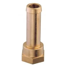 TÉTINE F SÉRIE "EXPORT" LAITON DN15 - 1/2" X 16 PN40