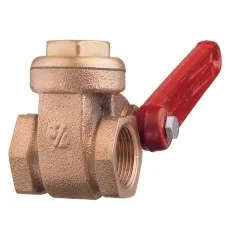 VANNE À CLAPET FERMETURE RAPIDE F/F BRONZE DN40 - 1"1/2 PN16