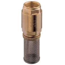 CLAPET ANTIRETOUR POM/NBR F LAITON AVEC FILTRE INOX DN50 - 2" PN16