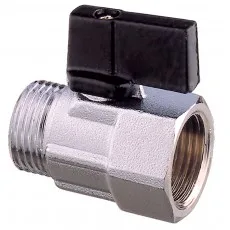 VANNE SPHÉRIQUE "MINI" M/F LAITON DN10 - 3/8" PN10