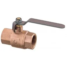 BALL VALVE FULL BORE F/F BRONZE AND HANDLE STAINLESS STEEL DN32 - 1"1/4 PN32