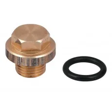 BOUCHON D ÉCHAPPEMENT AVEC JOINT DN15 - 1/2"