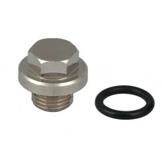 PLUG BRONZE NICKEL-PLATED WITH SEAL DN15 - 1/2"