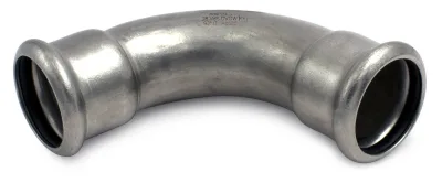 Elbow 90 F/F long radius stainless steel