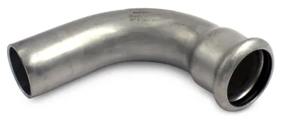 Elbow 90 M/F long radius stainless steel