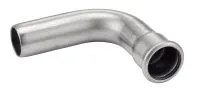 COUDE 90 M/F LONG RAYON INOX Ø76 PN16