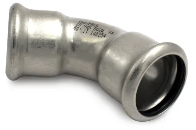 Elbow 60 F/F stainless steel