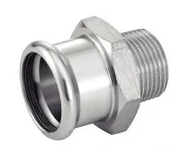 RACCORD DROIT À SERTIR F/M INOX Ø54 - 2" PN16