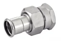 RACCORD UNION F INOX Ø15 - 1/2" PN16