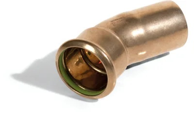 Coude 45 M/F cupronickel