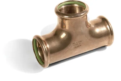 Equal tee copper-nickel