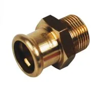 RACCORD À SERTIR F/M CUPRONICKEL Ø35 - 1"1/4 PN16