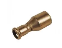 RÉDUCTION M/F CUPRONICKEL Ø22-18 PN16