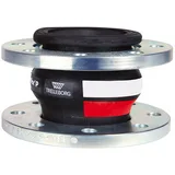 EXPANSION JOINT FLANGED STAINLESS STEEL 316 EPDM ACS DN40 - 1"1/2 PN10/16