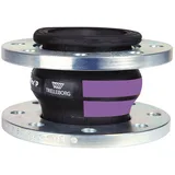 EXPANSION JOINT FLANGED ZINC-PLATED STEEL FKM DN125 - 5" PN10/16