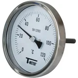 Thermomètre bi métallique axial 100MM