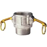 CAMLOCK COUPLING ALUMINIUM SEAL NBR COUPLER