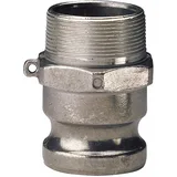 RACCORD CAME ALUMINIUM ADAPTATEUR F DN32 - 1"1/4 PN16 MÂLE