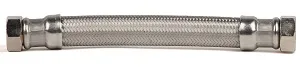 SANITARY FLEXIBLE HOSE STAINLESS STEEL BRAIDED F/F