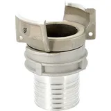 SYMMETRICAL COUPLING ALUMINIUM SEAL NBR BARBED DN40 - 1"1/2-40 PN16 BARBED