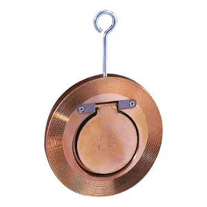 NON-RETURN VALVE SWING ALUMINIUM BRONZE WAFER FKM DN150 - 6" PN16
