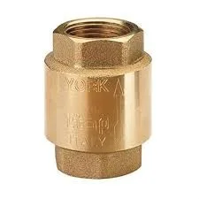 CHECK VALVE YORK BRASS DN32 - 1"1/4 PN10 FEMALE/FEMALE