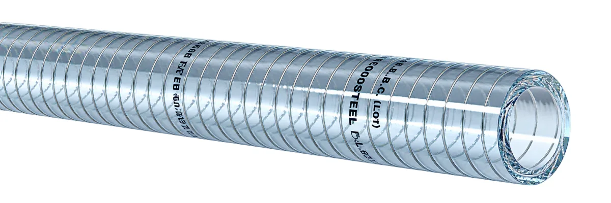 CORDSTEEL PL TUYAU ALIMENTAIRE PVC DN18 PN6 TRANSPARENT