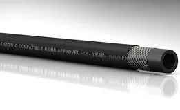 CARBOMARINE / LN 10 FUEL HOSE NBR DN12 PN2,5 BLACK LLOYD'S RINA — picture 2