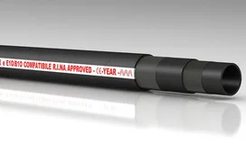 CARBOMARINE / IT FUEL HOSE NBR DN40 PN2,5 BLACK LLOYD'S RINA — picture 2