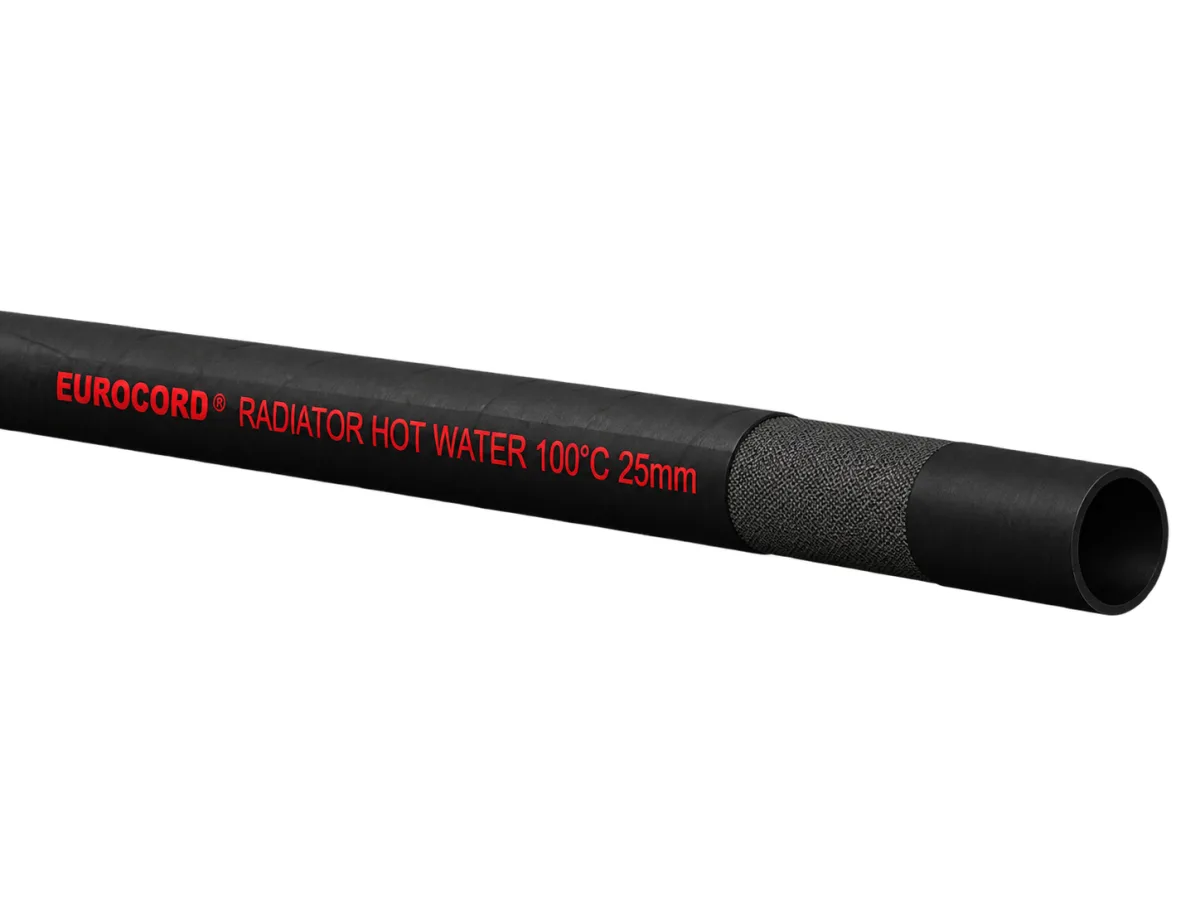 RADIATOR TUYAU EAU CHAUDE EPDM DN25 PN4 NOIR